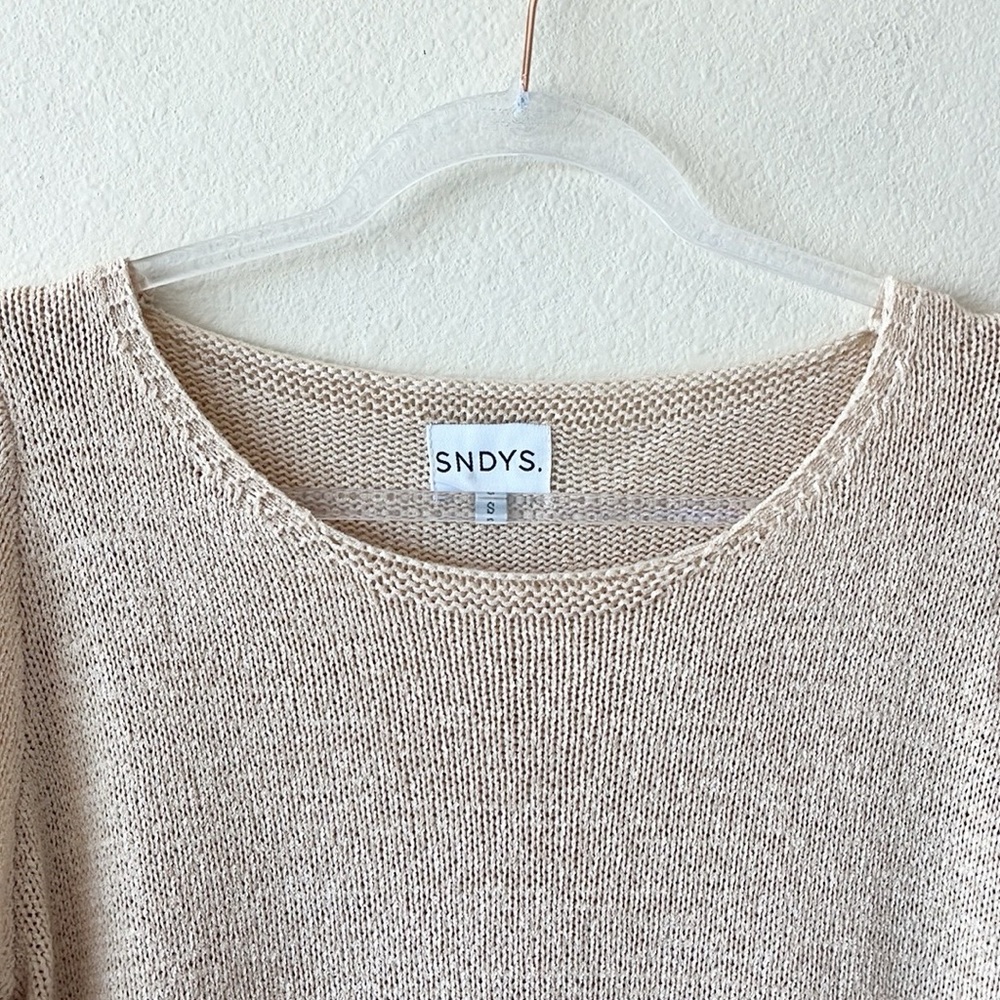 SNDYS Classic Knit Crewneck Pullover Sweater - Picture 2 of 7